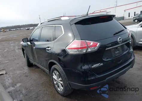 2015 Nissan Rogue Sv из США, поврежденный, VIN KNMAT2MV6FP556617